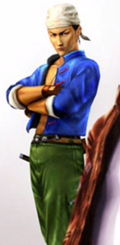 Ren's render in Shenmue Online.