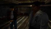 Fuku-san helping Ryo find the Phoenix Mirror.