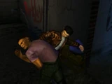 Smith being effortlessly knocked out by Ryo.