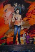 Iwao in the artwork for Chapter 1 of the Shenmue series