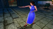 Xiuying practicing the Bajiquan style.