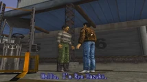 Mark meeting Ryo on his first day of work.