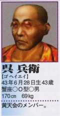 Bingwei's profile in the Shenmue II Perfect Guidebook.