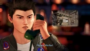 Ryo calling Joy after he meets Ren in Niaowu.