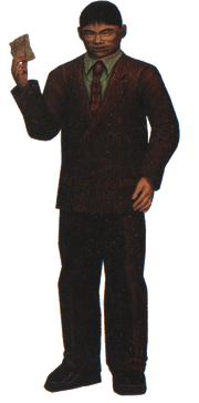 Zhang as he appears in Shenmue II.