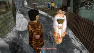 Noriko in a kimono on New Years Day