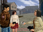 Eri handing them over.