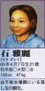 Yali Shi's Profile in the Shenmue II Perfect Guide Book.