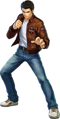 Ryo in Project X Zone 2.