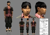 Concept art of Shaoqi's character model.