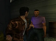 Smith fighting Ryo in the alley of Heartbeats.