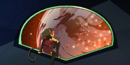 Catra watches Etheria burn