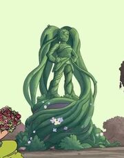 Purfuma's Vine Sculpture of Entrapta