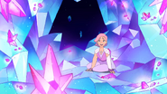 Glimmer in the crystal cave