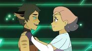 After hugging Catra, Glimmer tells her to go find Adora