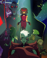 Catra in the Horde overview in the Season Four intro