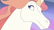 Swift Wind shoots a smile at She-Ra