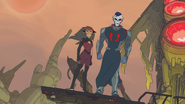 Catra and Hordak oversee the deployment of Horde troops