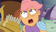 Glimmer and Bow argue over whether to kidnap Catra or not