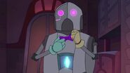 One of Entrapta's bots, from inside the castle