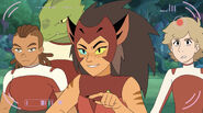 Catra goes on to tease She-Ra about her choice of friends