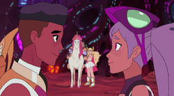 Bow and Entrapta freindship