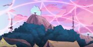 Sorcerers in the camp aid in maintaining the invisibility spell