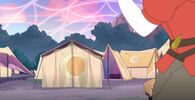 The Princess Alliance's planning tent