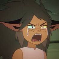 Catra having a fight with Adora