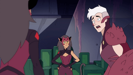 Double Trouble disguised as Catra