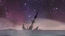 The planet's surface, and Horde Prime's spire