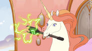 Swift Wind with a stun baton