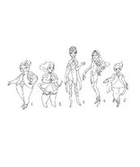 Concept art of Glimmer, taken from an Animation Magazine article