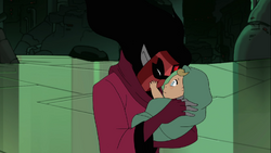 Shadow Weaver promissing a thing to Adora