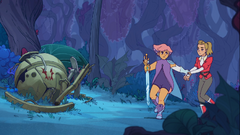 Glimmer teaches Adora the true face of the Horde