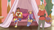Adora talks to Bow and Glimmer