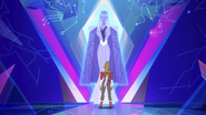 Adora with Light Hope in the Crystal Castle