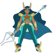 Sea-Ra and her trident