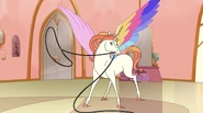Swift Wind wields a lasso