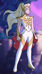 Color reference for She-Ra in the Heart of Etheria, courtesy of Grey Chen's portfolio