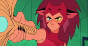 Catra with the sword