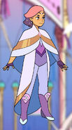 Model for Glimmer's coronation outfit, courtesy of Grace Chen's portfolio