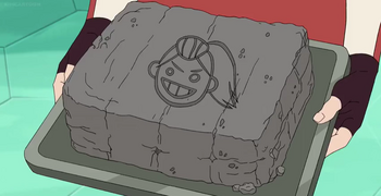 Adora face rations cake