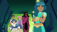 The Princessess and Shadow Weaver infiltrate the Fright Zone