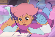 Glimmer writes in angry letter in her diary