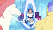 Frosta squeals in excitement
