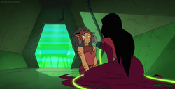 Catra Shadow Weaver talking episode Light Spiner 2