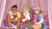 Bow, Adora, and Glimmer