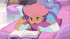 Glimmer writes in her diary about her discussion with her mother, saying that she feels like she (Queen Angella) isn’t respecting her.