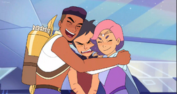 Catra not use to hugs S5 She-Ra